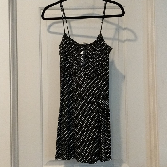 Polka Dot Mini Dress - Picture 1 of 4